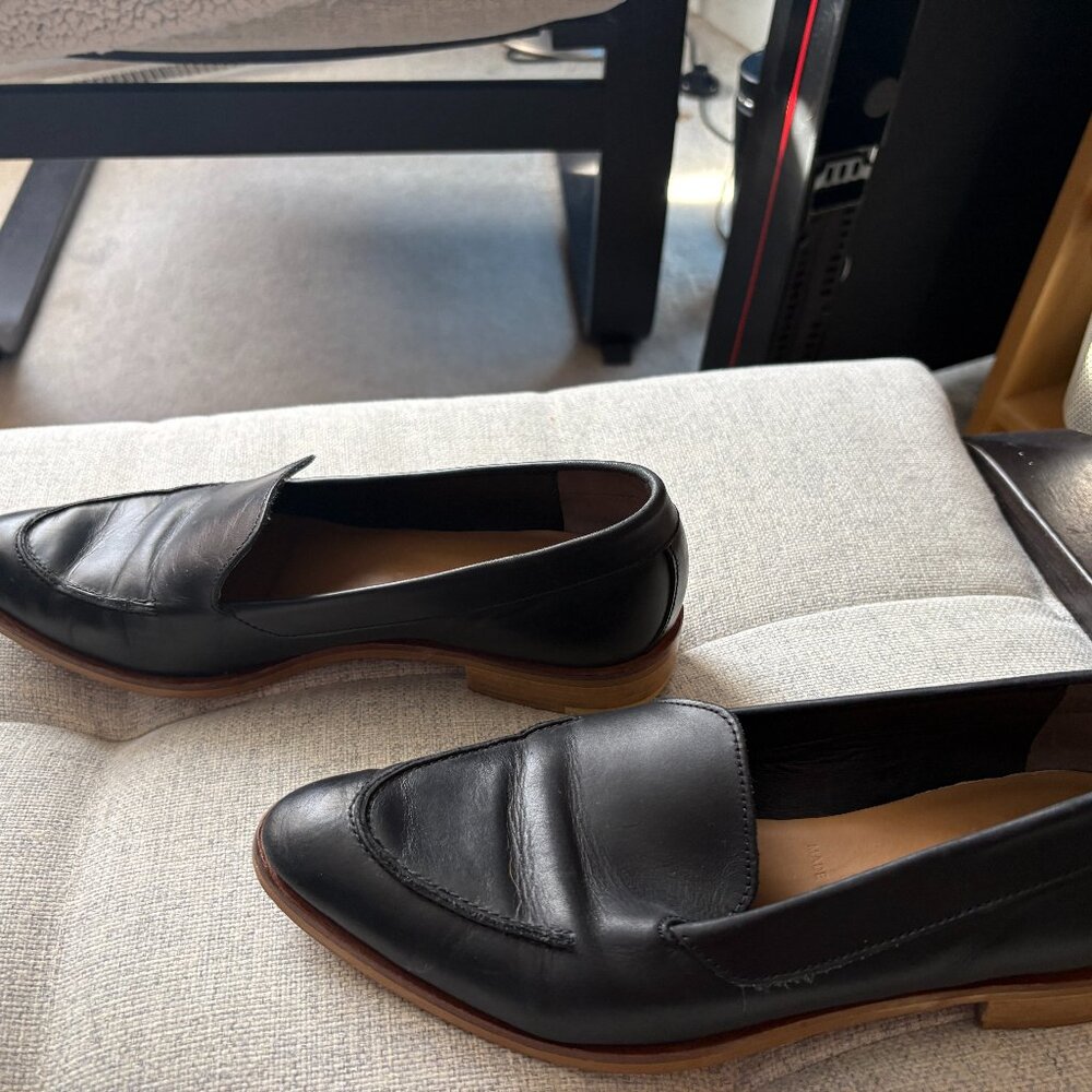 Black Madewell Loafers, Size 7